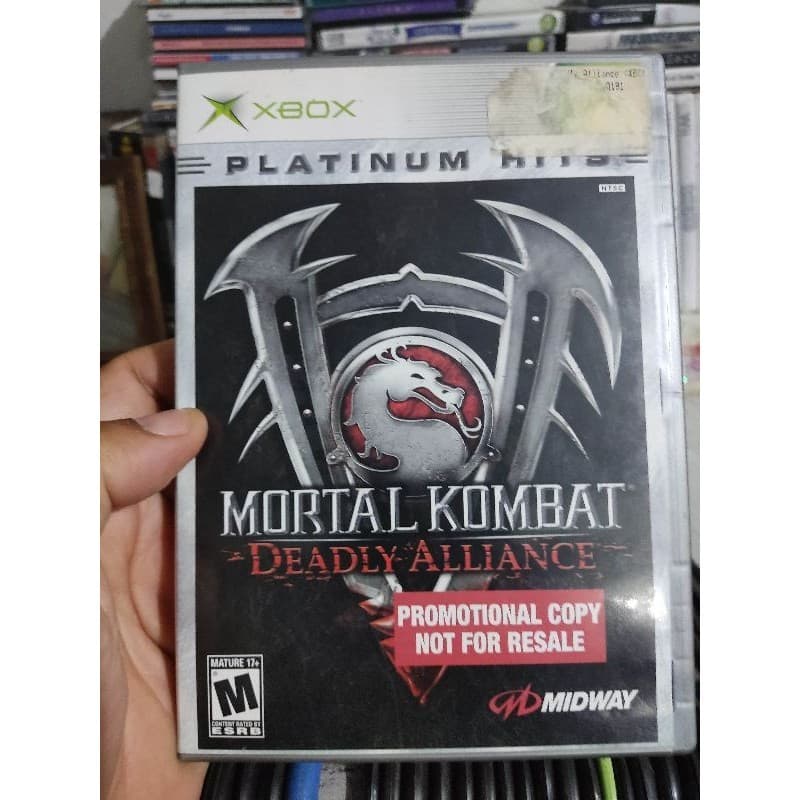 Games Xbox primeira geração originais mortal Kombat skate fight night