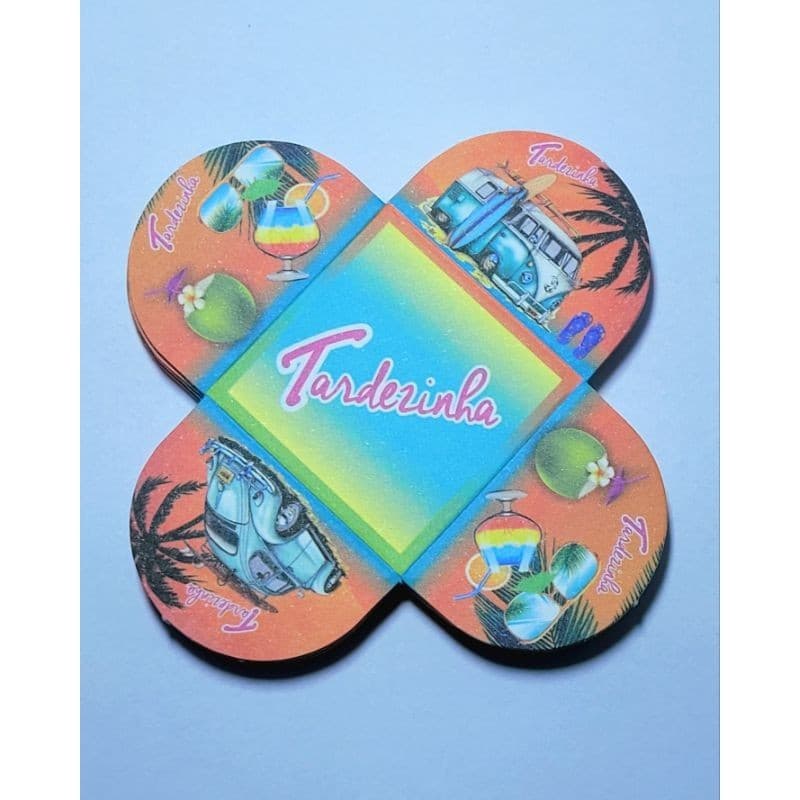 Porta Forminha para Doces Festa Tardezinha com 50 Unidades