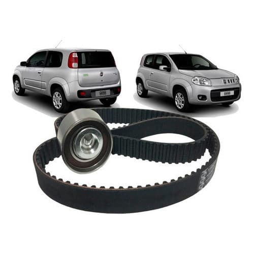 Correia Dentada + Tensor Uno 1.0 8v Evo 2010 Em Diante