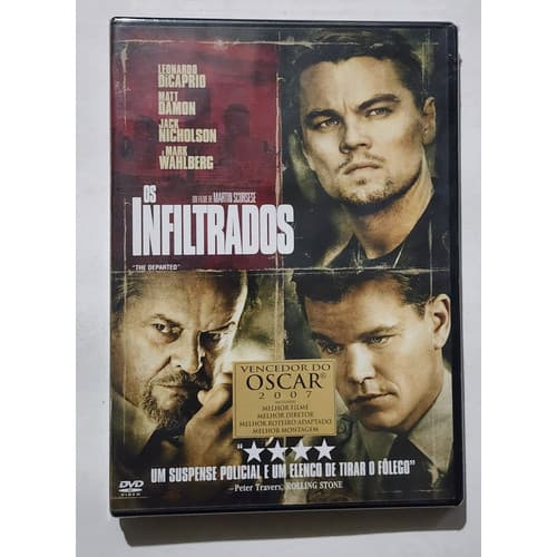 DVD OS INFILTRADOS, ORIGINAL ÓTIMO EST