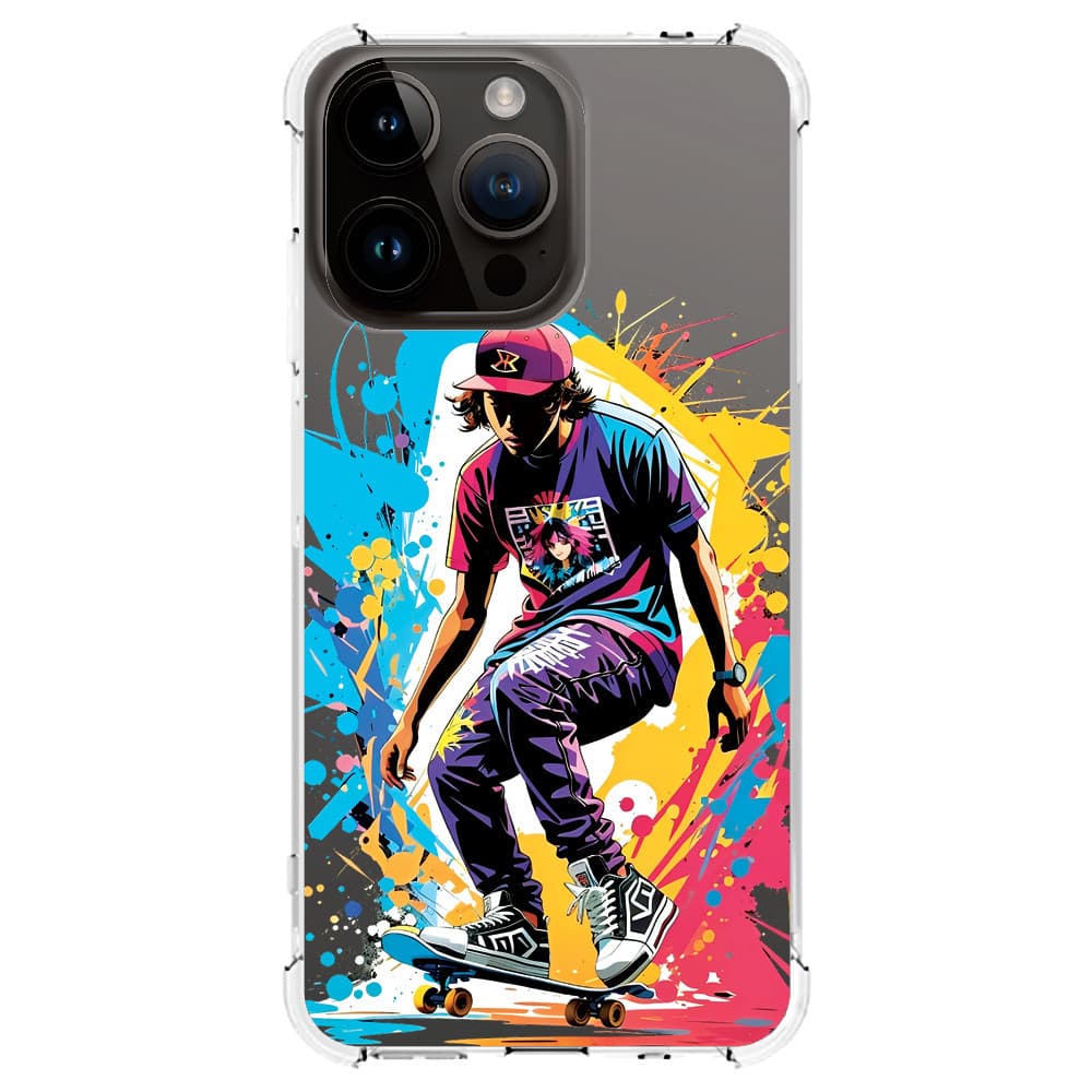 Capa Capinha (3240) SKATE COLORS para IPHONE 15 PRO MAX,15 PRO,15 PLUS,15,14 PRO MAX,14 PRO,14 PLUS,14,13 PRO MAX,13 PRO,13 MINI,13,12 PRO MAX,12 PRO,12 MINI,12,11 PRO MAX,11 PRO,11,XS MAX,XR,XS,X,8 PLUS,8,SE 2020,7 PLUS,7,6 PLUS,6,6S