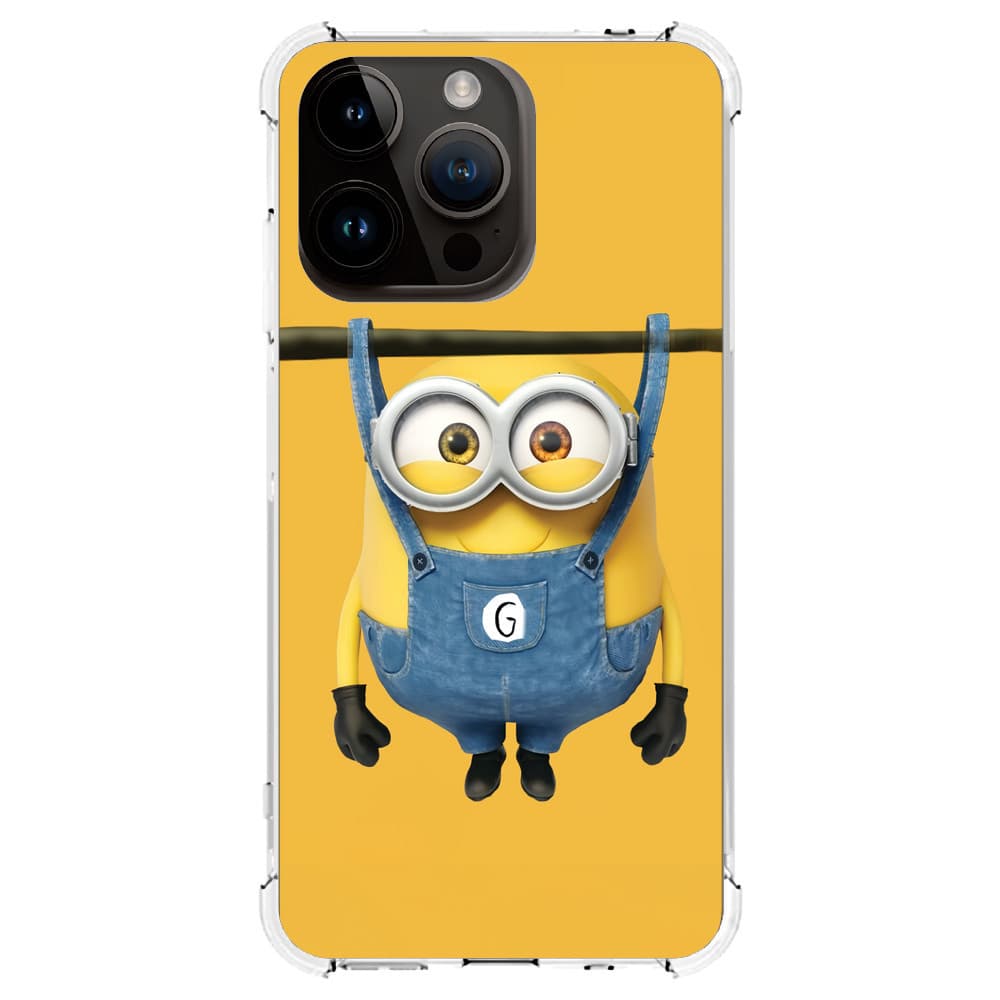 Capa Capinha (3386) MINION para IPHONE 15 PRO MAX,15 PRO,15 PLUS,15,14 PRO MAX,14 PRO,14 PLUS,14,13 PRO MAX,13 PRO,13 MINI,13,12 PRO MAX,12 PRO,12 MINI,12,11 PRO MAX,11 PRO,11,XS MAX,XR,XS,X,8 PLUS,8,SE 2020,7 PLUS,7,6 PLUS,6,6S