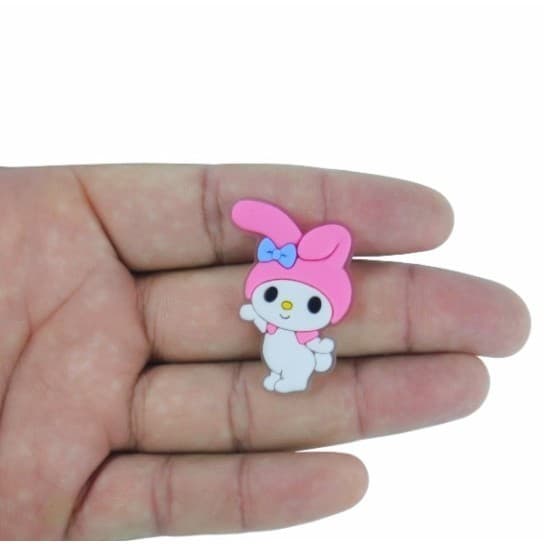 Kit com 10 Apliques Emborrachados My Melody