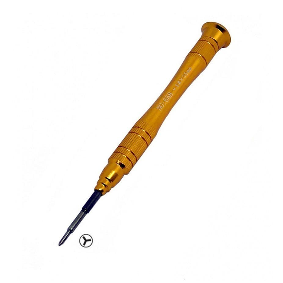 Chave Dourada Y Tri-wing para Iphone 7 8 X 0.6x25mm 7 Plus