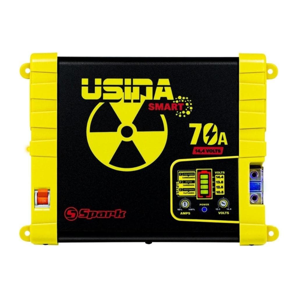 Fonte Carregador Usina 70a Battery Bivolt Slim Smart Cooler 2021