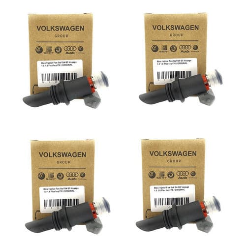 Kit 4 Bico Injetor Do Gol G4 1.0 8v Flex Iwp176  Original
