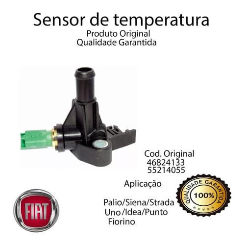 Sensor Temperatura Agua Palio Siena Idea Uno Fire 46824133