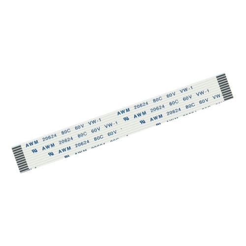 Cabo Flat 11 Vias X 12cm Compatível Para Placa Interna dos Controles Super Nintendo