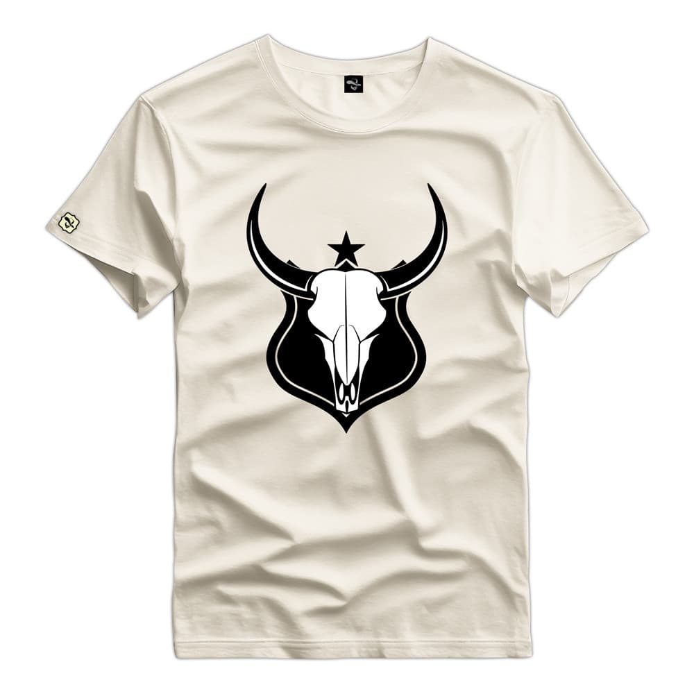 Camisa Estampada 100% Algodão Camiseta Country - 65