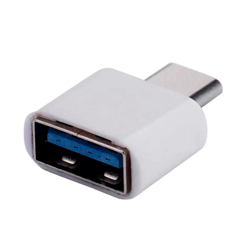 Adaptador 2.0 USB/Tipo C Branco