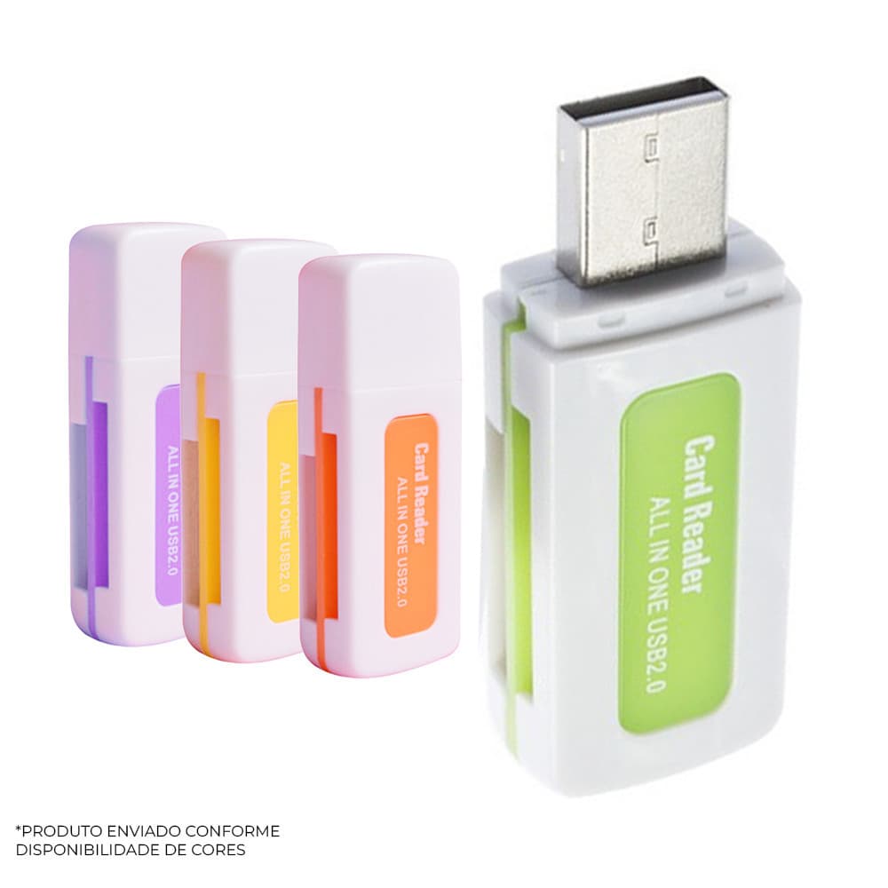 Leitor de Cartão de Memória para Usb 2.0
