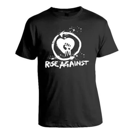 Camiseta Rise Against Hardcore Punk - Camisa Unissex Banda