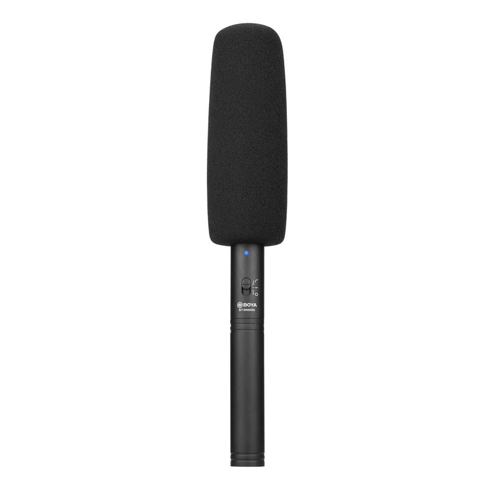 Microfone Condensador Super Cardioide By-bm6060 Boya Preto