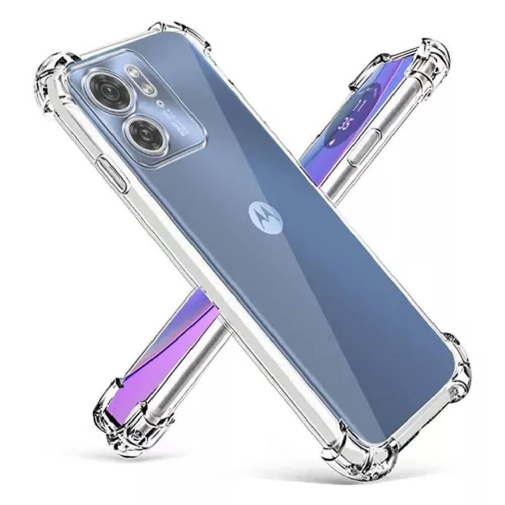 Capa Capinha  - Moto Edge 40 Neo -   Anti Impacto Reforçada TPU Transparente