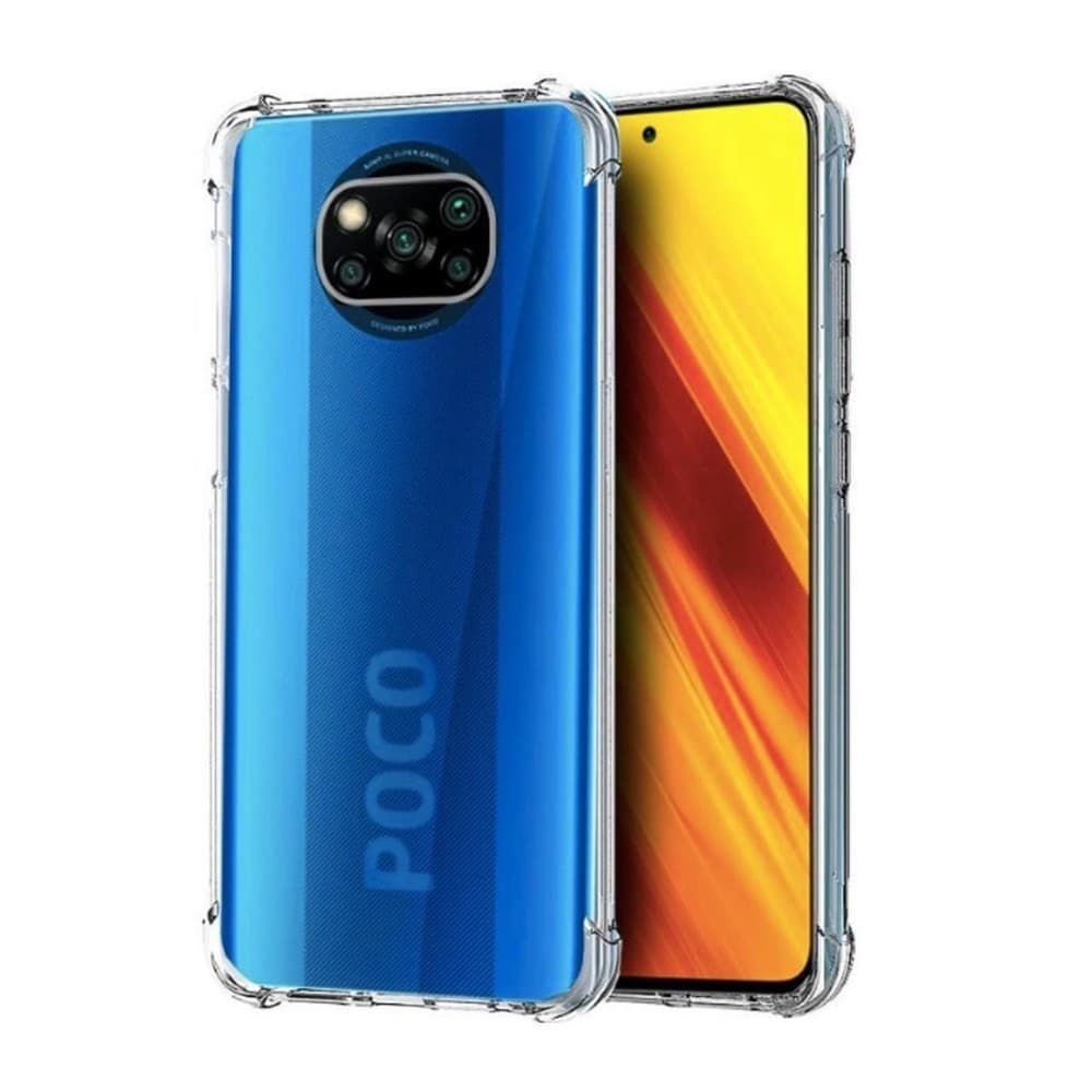 Capa Capinha  - Poco X3/ X3 Pro / X3 NFC -  Anti Impacto Reforçada TPU Transparente