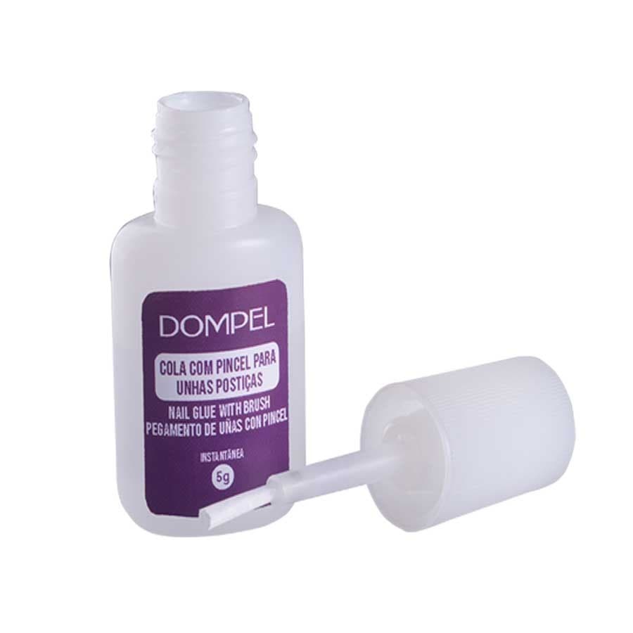 Cola para Unhas Postiças com Pincel premium mega forte