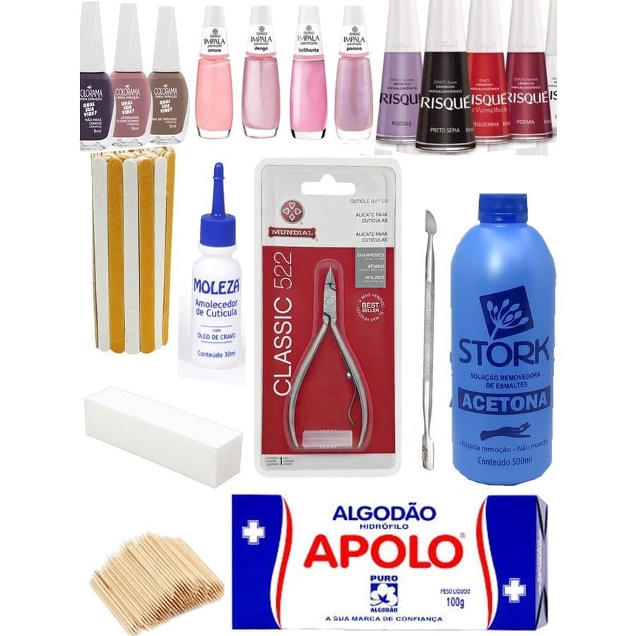 Kit Manicure Completo Para Unhas Em Casa