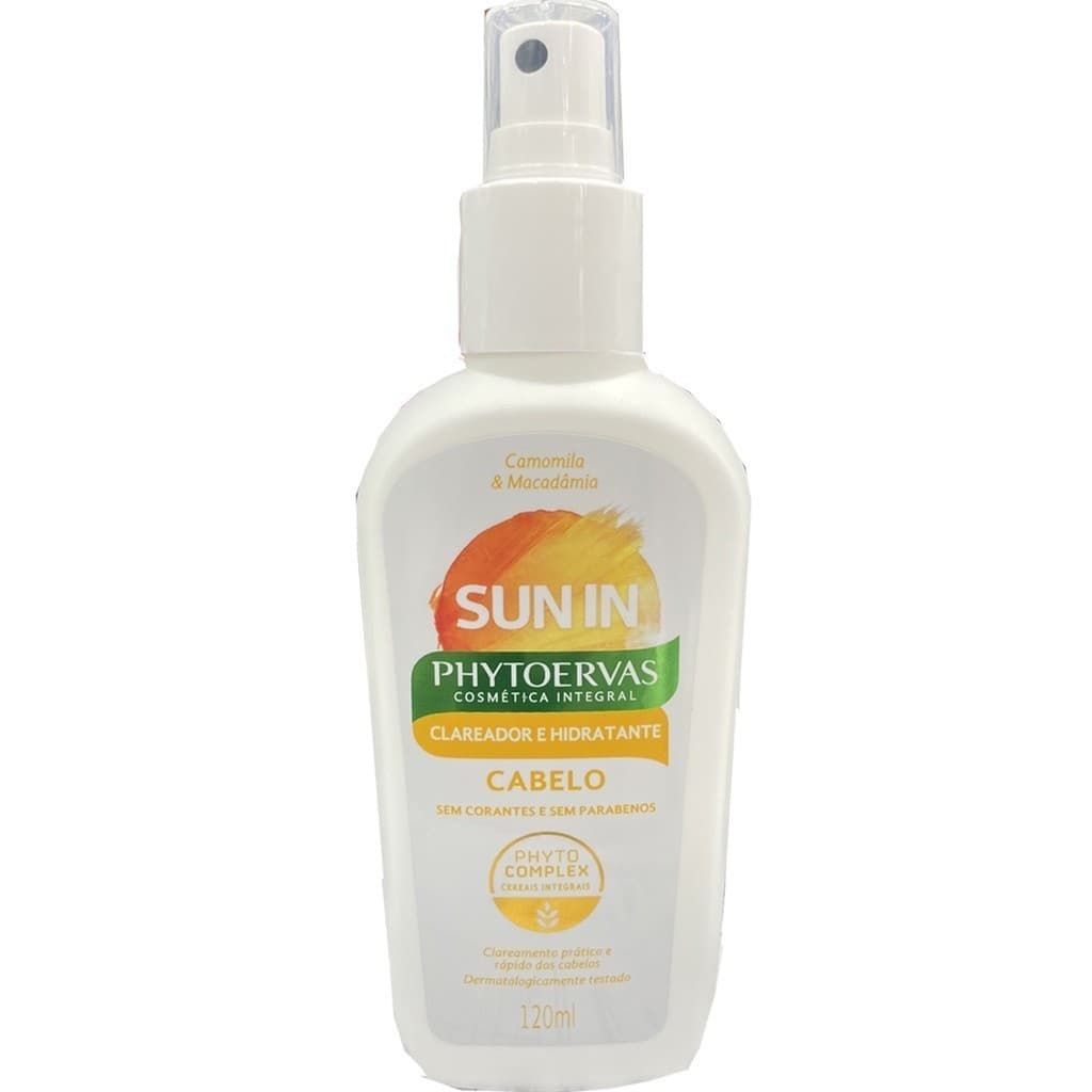 Clareador De Cabelos Sun In Phytoervas 120ml
