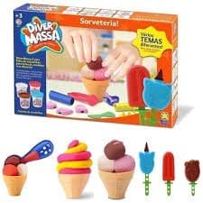 Massa Massinha De Modelar Sorveteria Divertida Sorvete