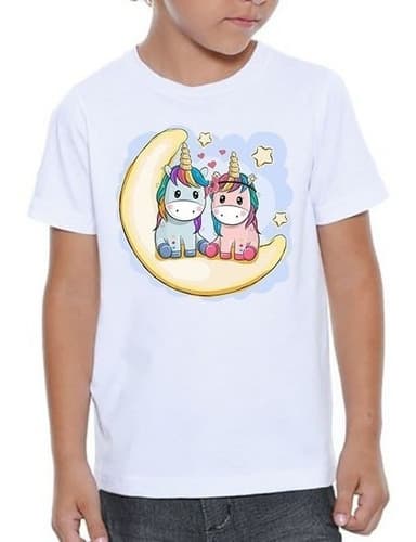Camiseta Infantil Unicórnio Fofinho 11