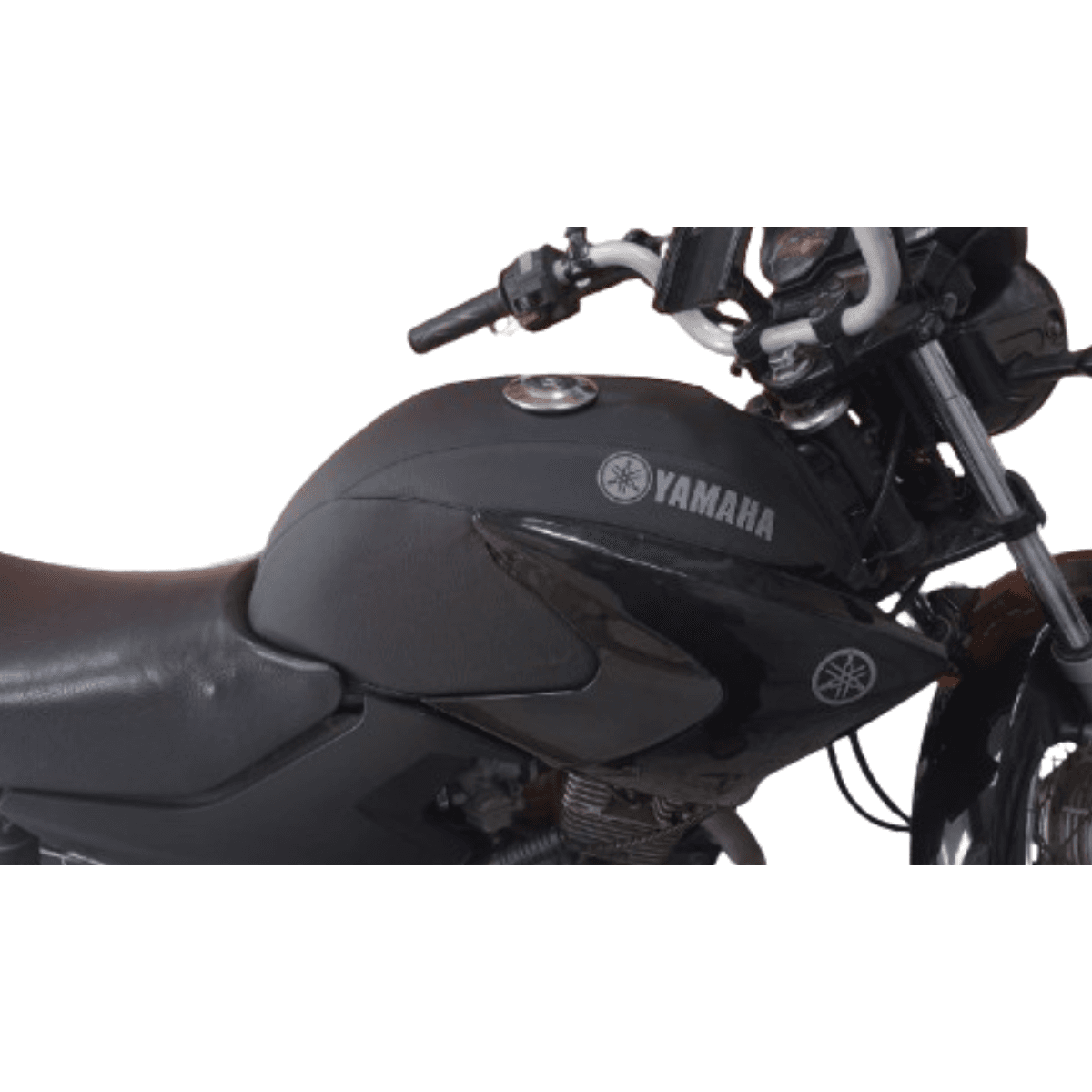 Capa Tanque Moto Yamaha Factor 125 2009/2010/2011/2012/2013/2014/2015 Preta Preto