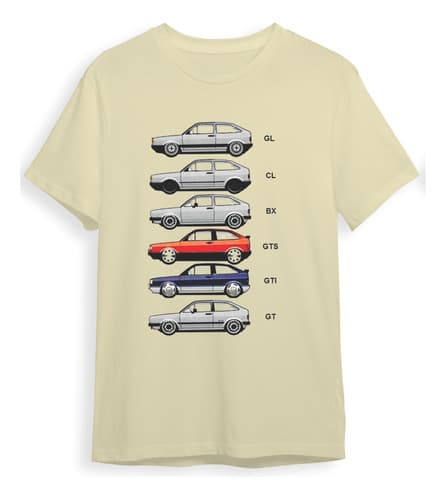 Camiseta Camisa Gol Quadrado Wolksvagen Anos 80 90 Classico
