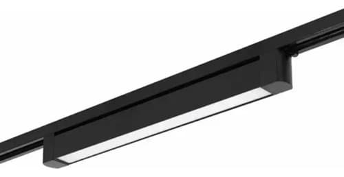 Luminaria Led Linear Difusa 10w P Trilho Eletrificado Branco Quente 3000k a 3500k