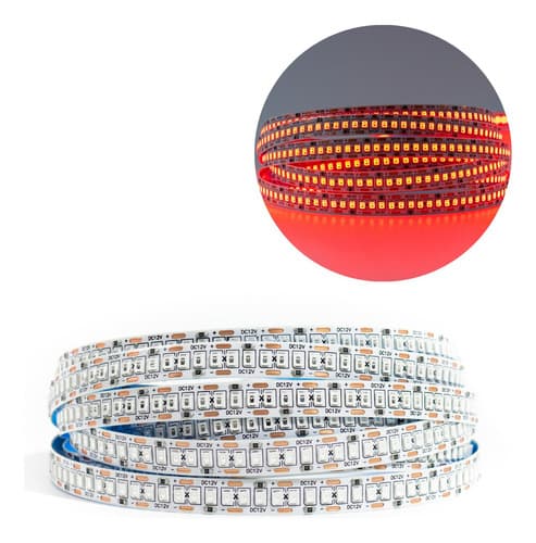 Fita Led 240 Leds 3528 12v Ip20 5m Luz Vermelho 110v220v