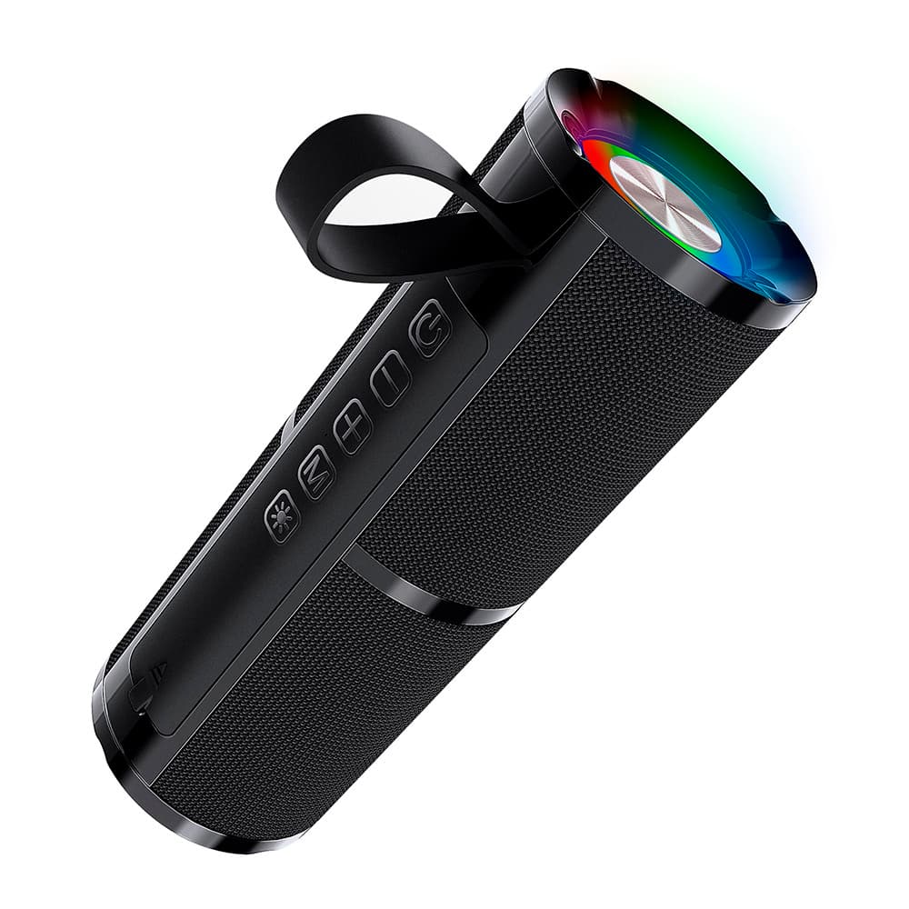 Caixa de Som 1Hora Alto-falante Bluetooth Portátil Preto