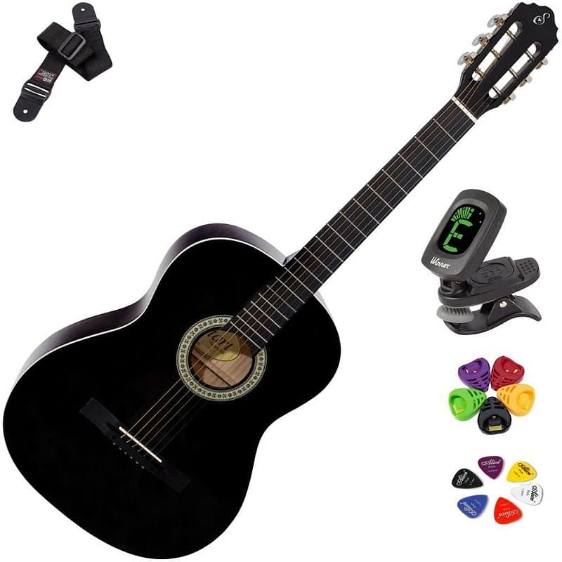 Violão Acústico Giannini Clássico Aço S-14 BK + KIT7
