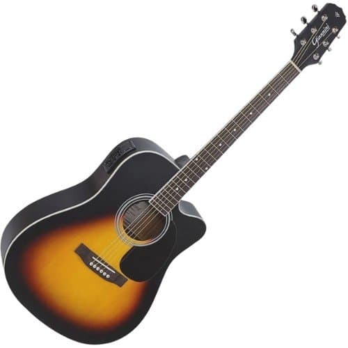 Violão Giannini Gdc 1 Ceq Vsb-s Cutway Folk Elétrico