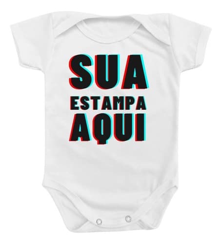 Body Roupa Bebê Mimo Presente Personalizado Sua Estampa