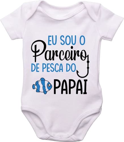 Body Do Bebê, Eu Sou A Parceira De Pesca Do Papai