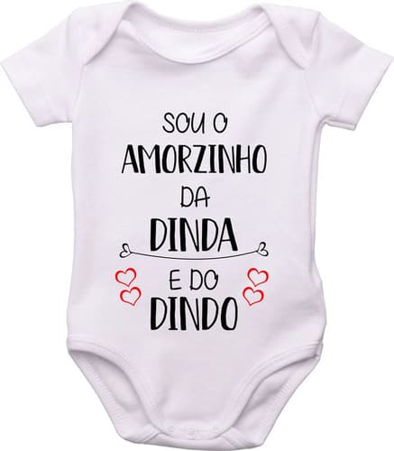 Body Do Bebê, Sou O Amorzinho Da Dinda E Do Dindo