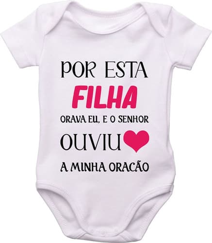 Body Do Bebê, Por Esta Filha Orava Eu, E O Senhor Ouviu...