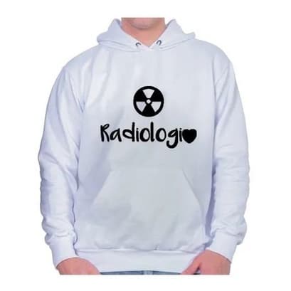 Moletom Unissex Profissões Radiologia Canguru Faculdade - 5164
