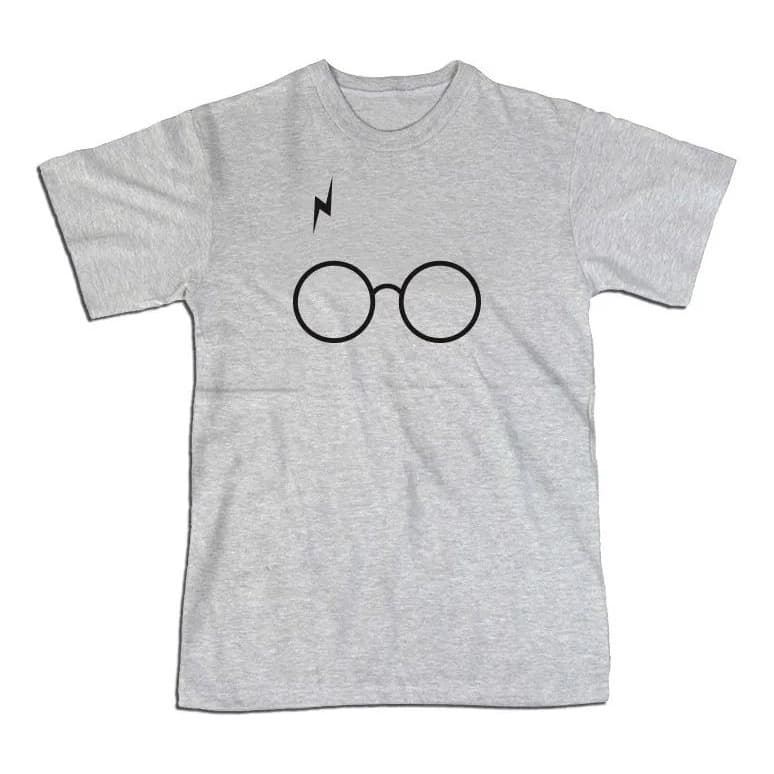 Camiseta Harry Potter Óculos Raio Magia Camisa - 6025