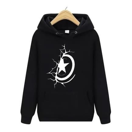 Moletom Capitão América Escudo Herói Avengers - 5258