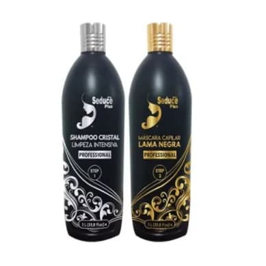 Seduce Escova Progressiva Kit Plus Lama Negra 2x1L-R