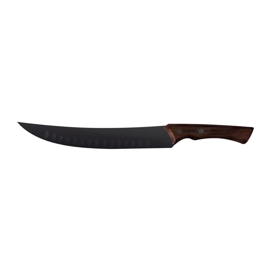 Faca Carne Churrasco Black Tramontina 10"