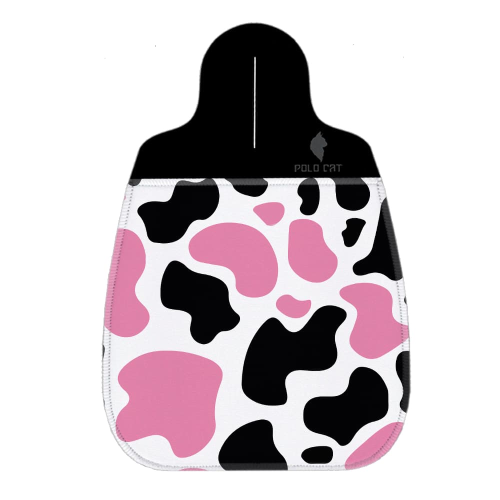Lixeira de Carro em Neoprene Vaca Leiteira Manchas Rosa