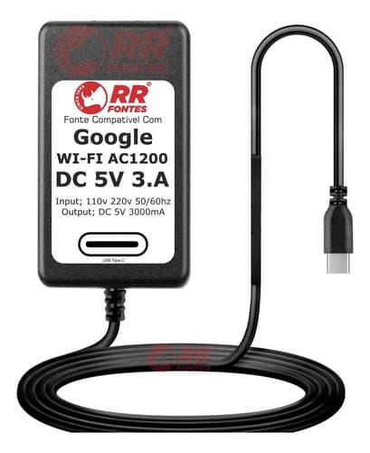 Fonte Carregadora Google Wi-fi Ac 1200