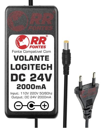 Fonte De Alimentação 24v Volante Logitech G25 G27 G940