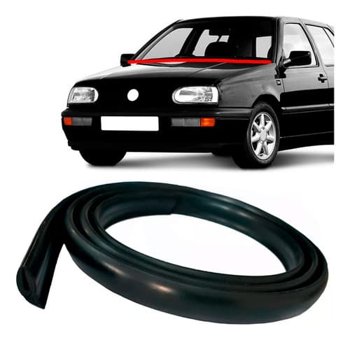 Borracha Friso Acabamento da Churrasqueira Golf Mk3 Gti - Todos os Anos