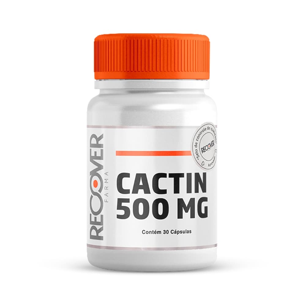 Cactin 500mg - 30 Cápsulas - Recover Farma