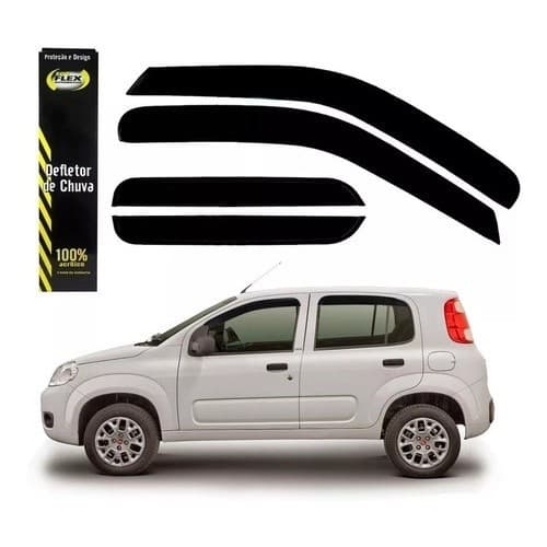 Calha Defletor De Chuva Fiat Uno Vivace E Way