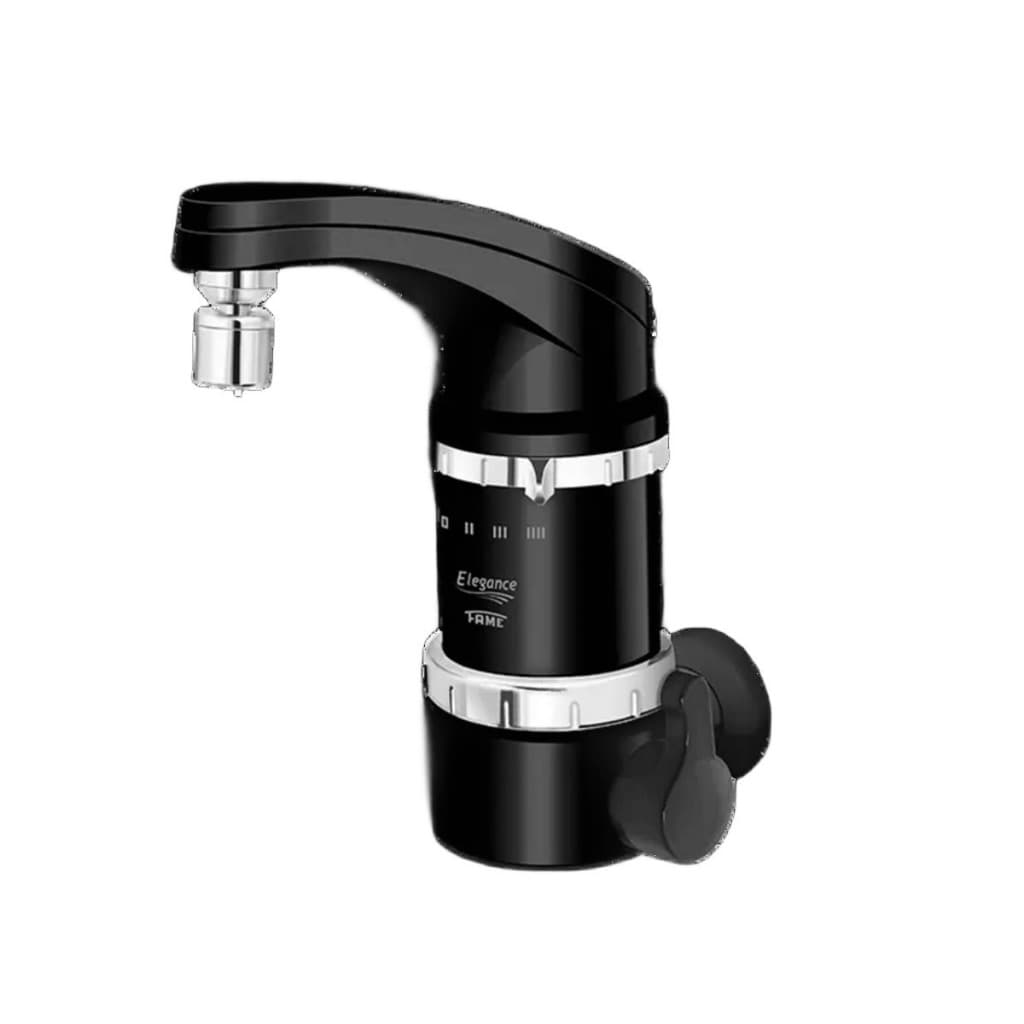 Torneira Eletrica Fame 4t Elegance Preta 220v 6800w Parede