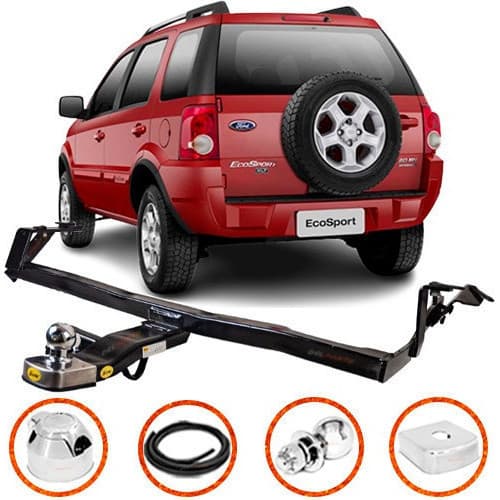Engate De Reboque Rabicho Ecosport 2003 A 2012 Fixo 700 Kg