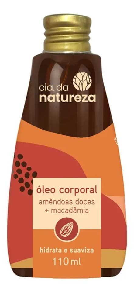 Cia da Natureza Amêndoas  Doces e Macadâmia  Oleo 110g