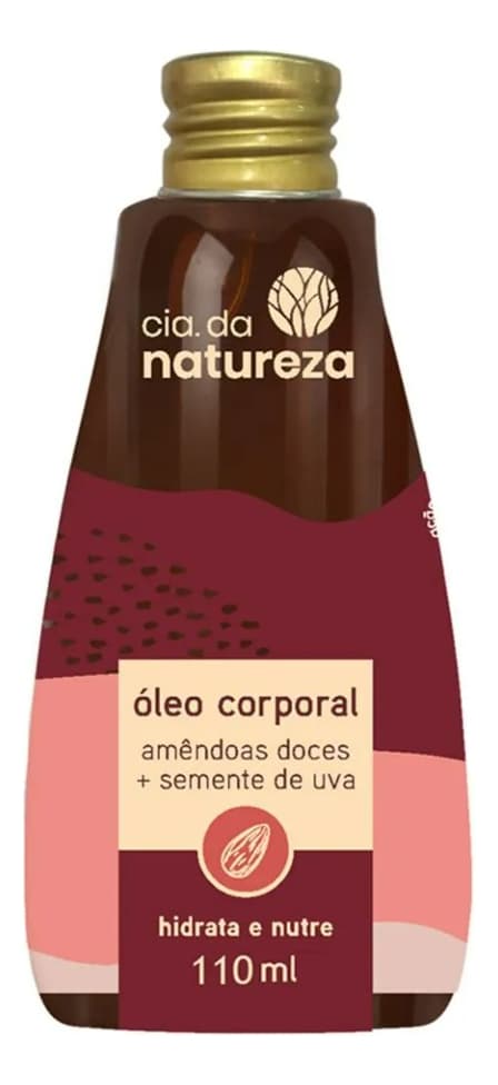 Cia da Natureza Semente de Uva e Amêndoas Óleo 110ml